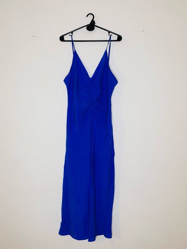 Vestido azul Zara