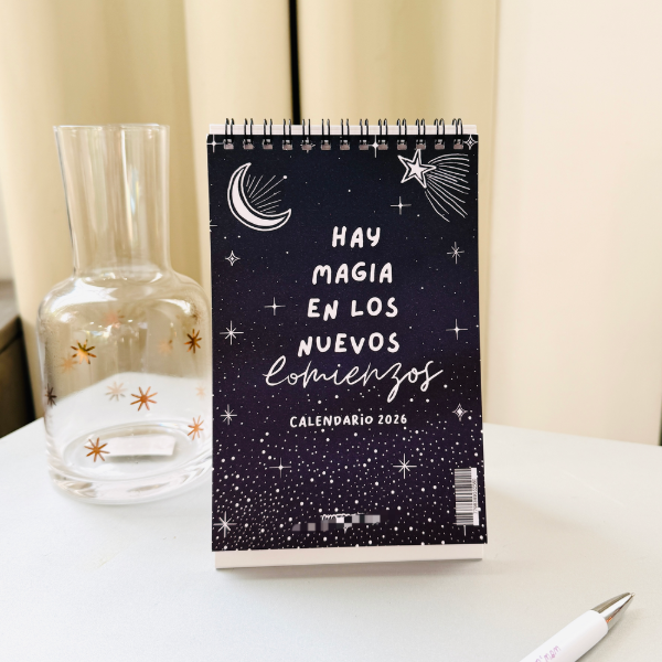 Producto - Calendario de escritorio estrellas 2026