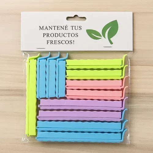 Producto - set x12 ganchito cierra bolsa