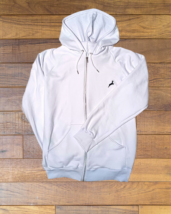 Producto - Campera Lisa Algodón M/e - Blanco