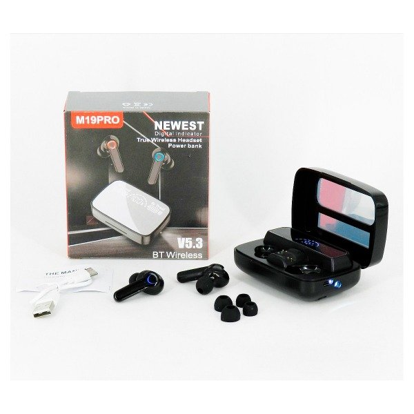 Producto - Auricular "M19 Pro" Diseño Espejado