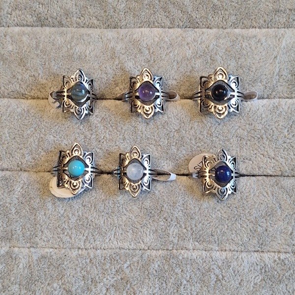 Producto - Anillo MANDALA CON PIEDRA