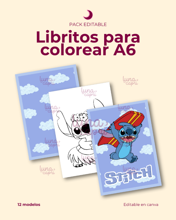 Producto - Libritos para colorear A6