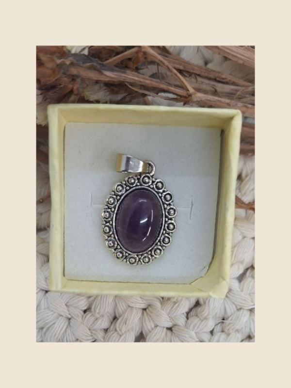 Producto - Dije camafeo amatista