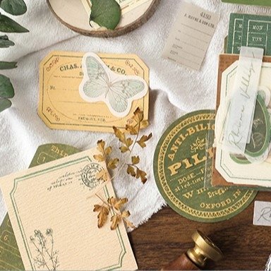 Producto - Stickers y Papeles para Journaling - Misty Forest