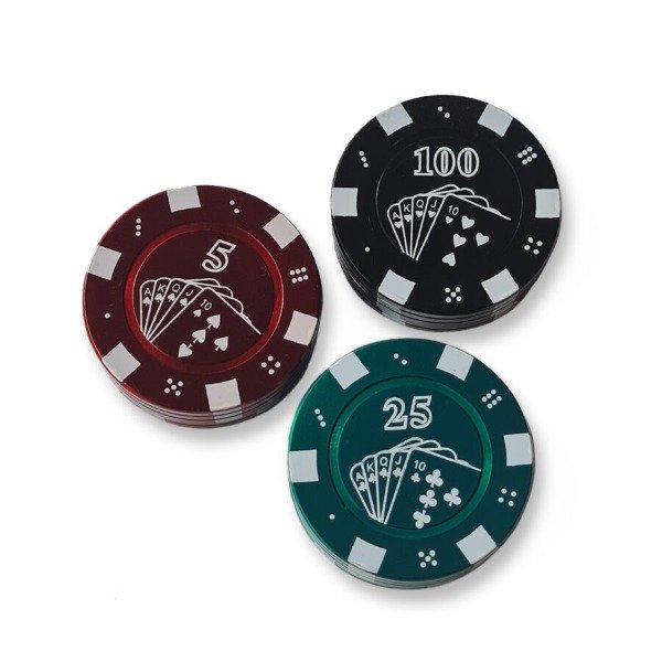 Producto - Picador Ficha Poker Metal 2 Partes