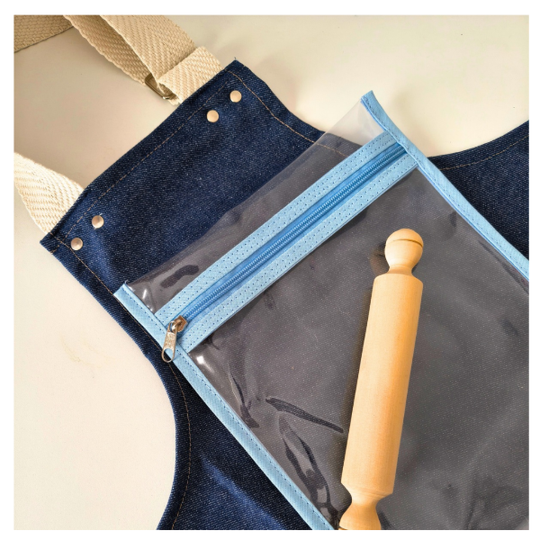 Producto - Delantal Mini Chef (Estuche Celeste)