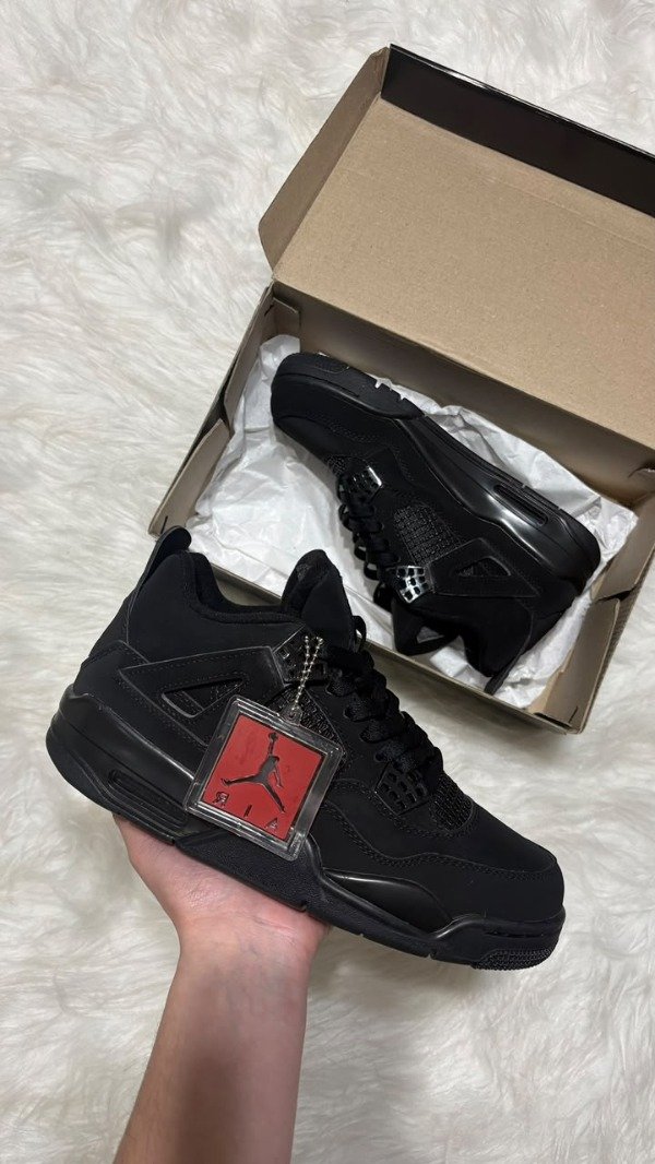 Producto - JORDAN RETRO 4 BLACK CAT - 0