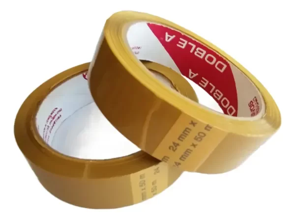 Producto - CINTA ADHESIVA 24 mm x 50 mts MARRON x caja 72 unidades - 3