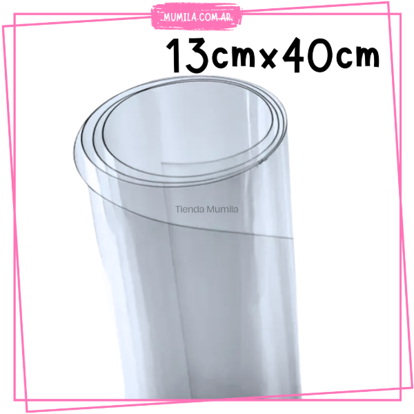 Producto - Rollo acetato 13x40cm x1unidad