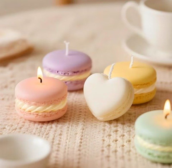 Producto - Molde silicona tapa macaron circular más relleno - 7
