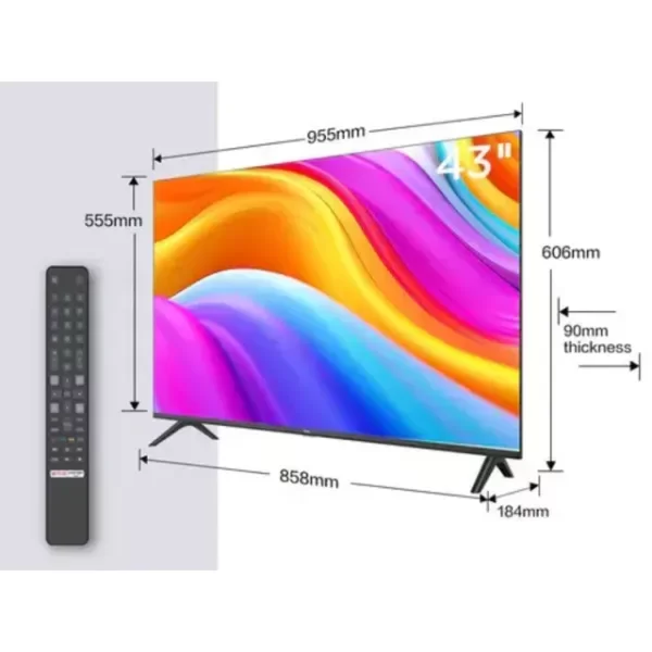 Producto - TV TCL 43" L43S5400  Full HD LED - 4