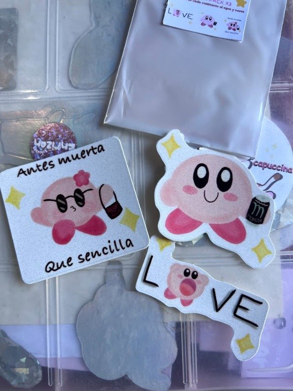 Producto - PACK X3 KIRBY
