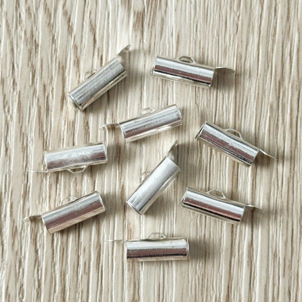Producto - Par Terminal de Metal para Miyuki 18mm