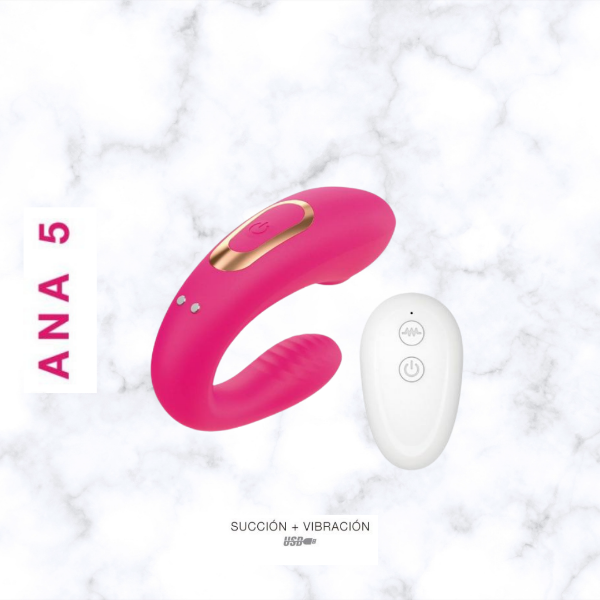 Producto - Ana 5 vibrador + succionar