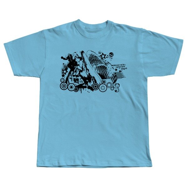 Producto - REMERA HATSUNE MIKU CELESTE