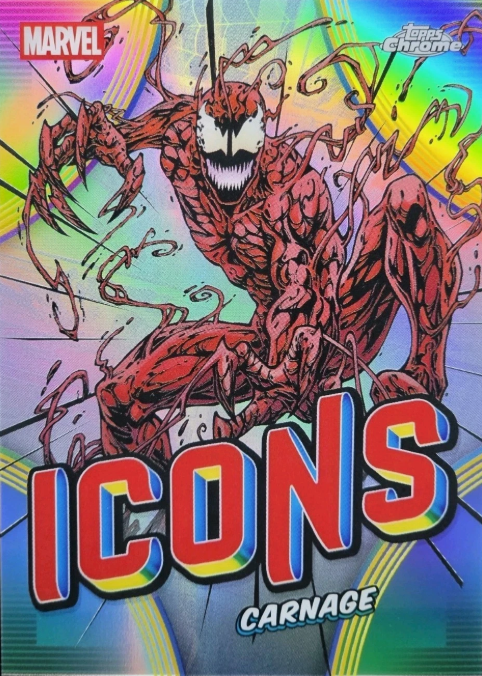 Producto - 2026 Topps Chrome Marvel - Marvel Icons #MI-02 - Carnage