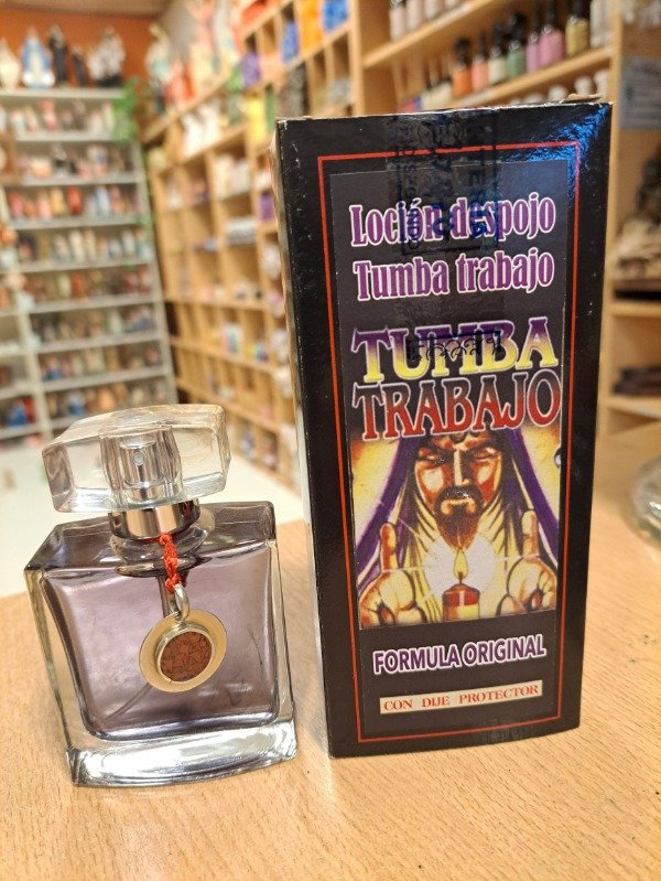 Producto - Loción Tumba Trabajo (con dije de piedra)