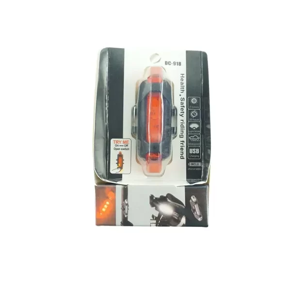 Producto - Luz Roja Trasera Recargable