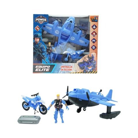 Producto - SET DE VEHICULOS POLICIA EN CAJA 27.5X10.5X25CM