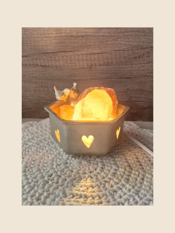 Producto - Lampara de sal corazón I