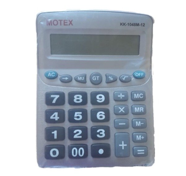 Producto - Calculadora escritorio MOTEX 12 digitos