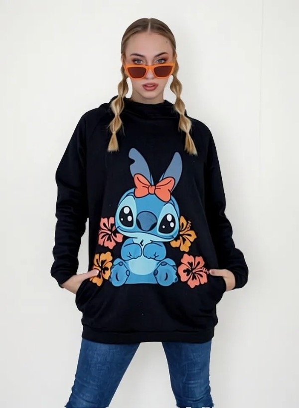 Producto - Maxibuzos Stitch moño Negro