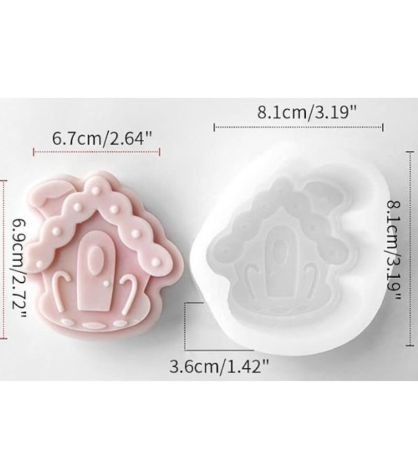 Producto - Molde Casita Navideña - 1