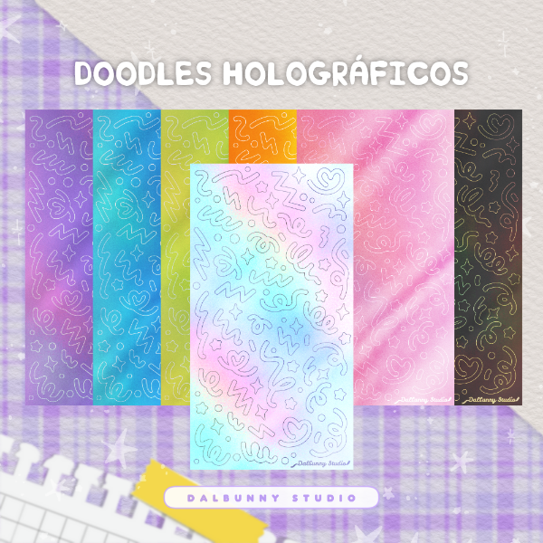 Producto - Doodles Holo - Vinilo