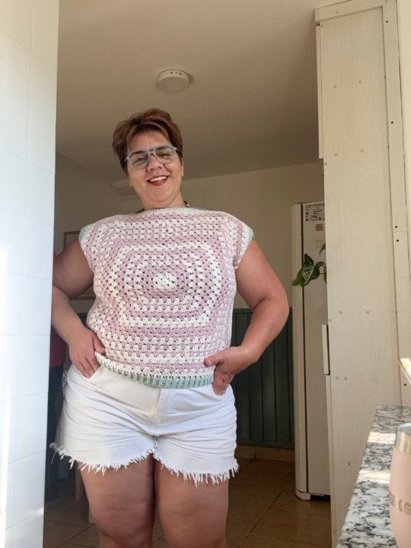 Producto - Chaleco Pastel