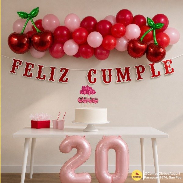 Producto - Combo globos cherrys