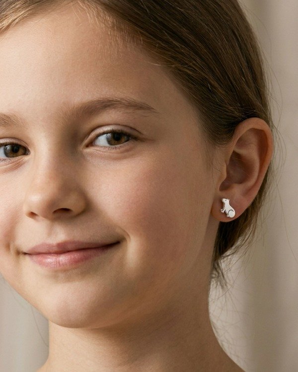 Producto - Aros de Plata Capibara - 1