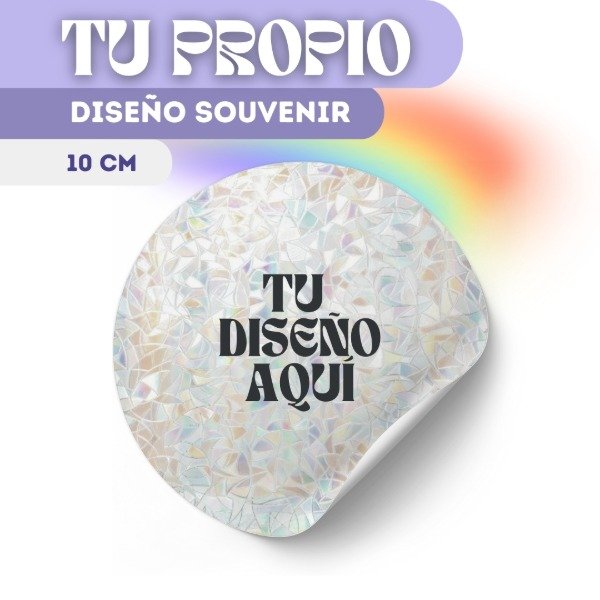 Producto - Souvenir Arcoíris con tu diseño