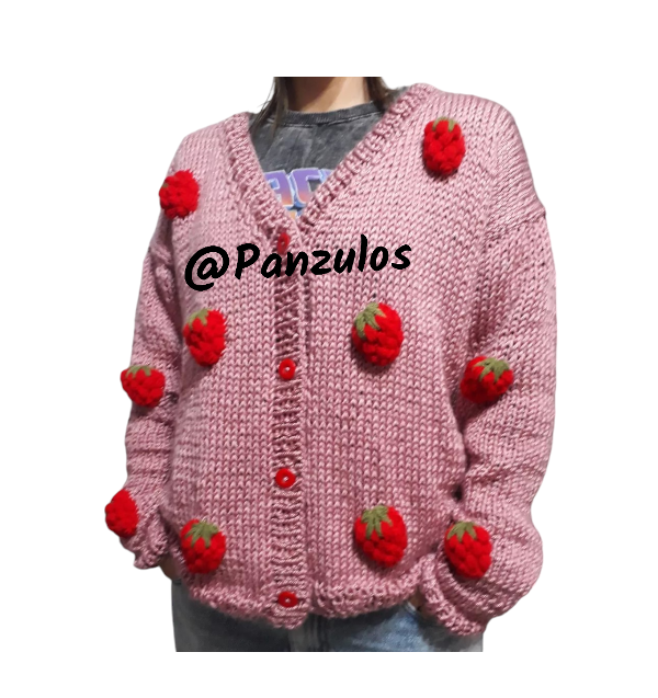 Producto - Cardigan Frutillita