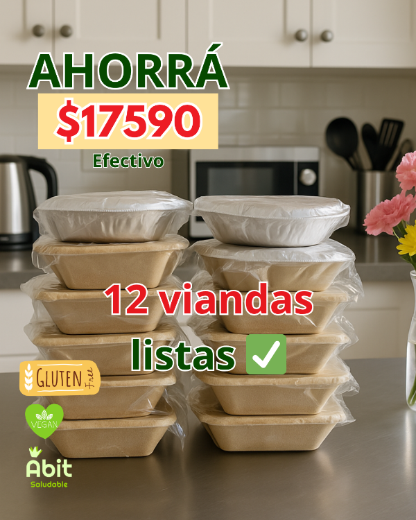 Producto - Pack Viandas listas vegano