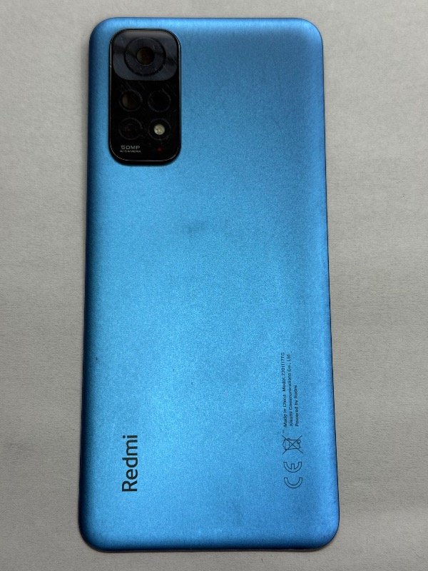 Producto - TAPA XIAOMI NOTE 11 4G CELESTE DESARME + VIDRIO DE CAMARA+MARCO+FLASH