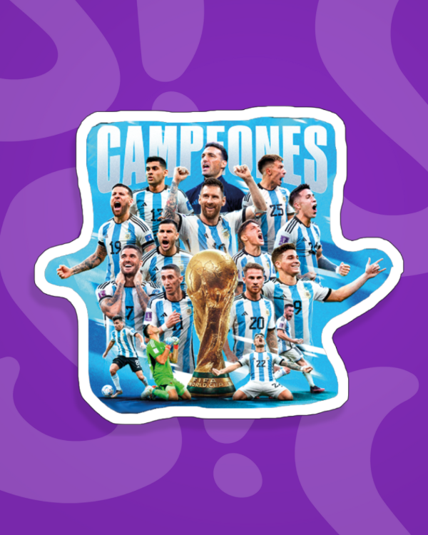 Producto - Campeones del Mundo, Equipo completo