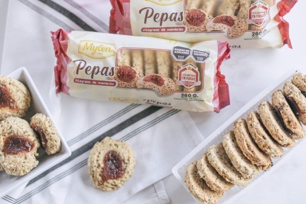 Producto - PEPAS INTEGRALES MEMBRILLO - MYLEN