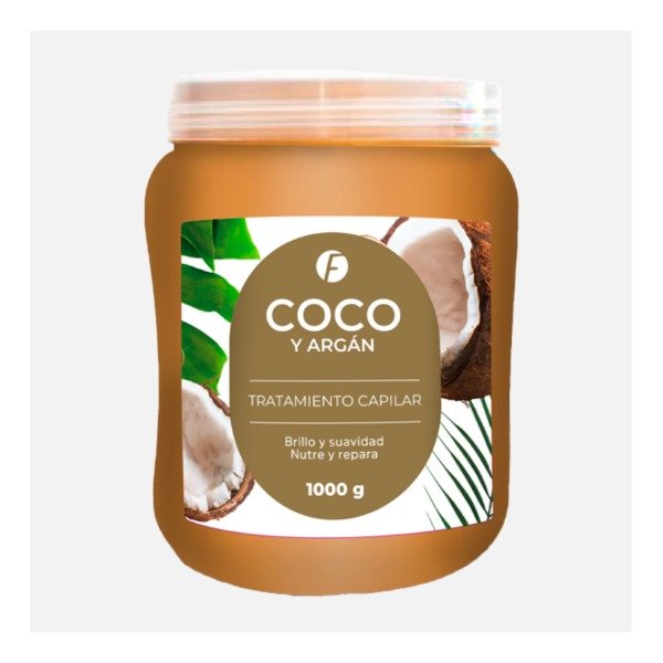 Producto - Baño de Crema Coco y Argán. 1000gr.