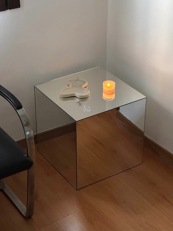 Producto - Cubo de cristal 45x45x45