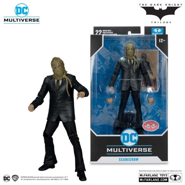 Producto - DC Comics Multiverse Red Platinum Edition Batman Begins Scarecrow