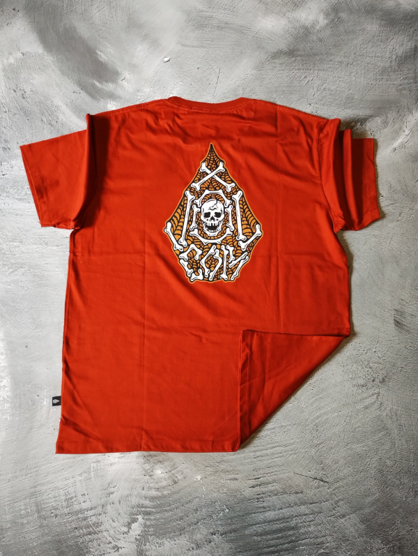 Producto - Remera Volcom - Skull Naranja