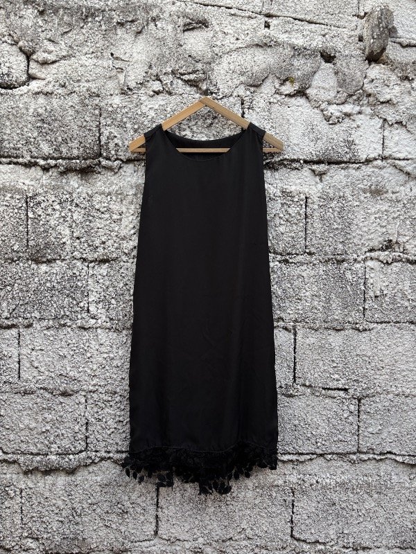 Producto - vestido vintage seda y tablas
