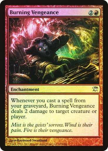 Producto - Burning Vengeance Foil  Innistrad
