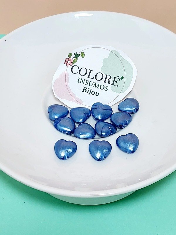 Producto - Cuenta Corazón Perlado (Precio Por unidad)