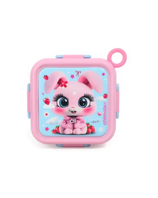 Producto - Vianda Lunch Box Infantil Conejita Hermética Con Cubiertos