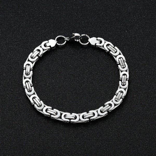 Producto - Pulsera BIZANTINA (acero quirúrgico)