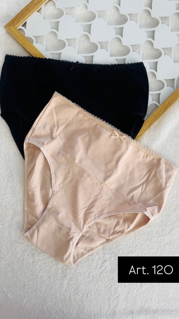 Producto - Vedetina tiro corto Sra lisas x2 talle 2