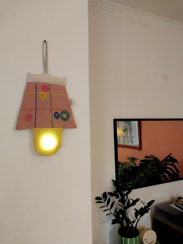 Producto - Lampara de tela - 4