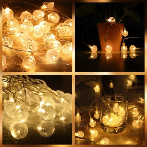 Producto - Luces de navidad Bolitas Crystal - 1